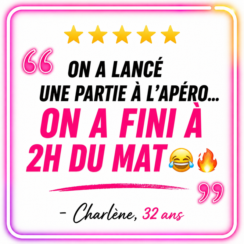 Avis client sur le jeu musical HIT ME partie qui a fini à 2h du matin