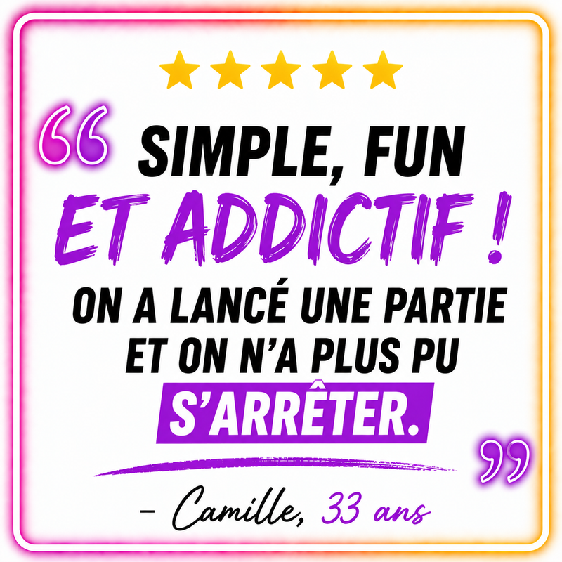 Avis client sur le jeu musical HIT ME simple, fun et addictif